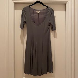 Urban Outfitters slim-fitting scoop neck dress